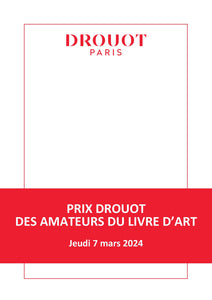 Remise du Prix Drouot des amateurs du livre d'art