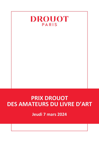 Presentation of the Drouot Prize for art book lovers