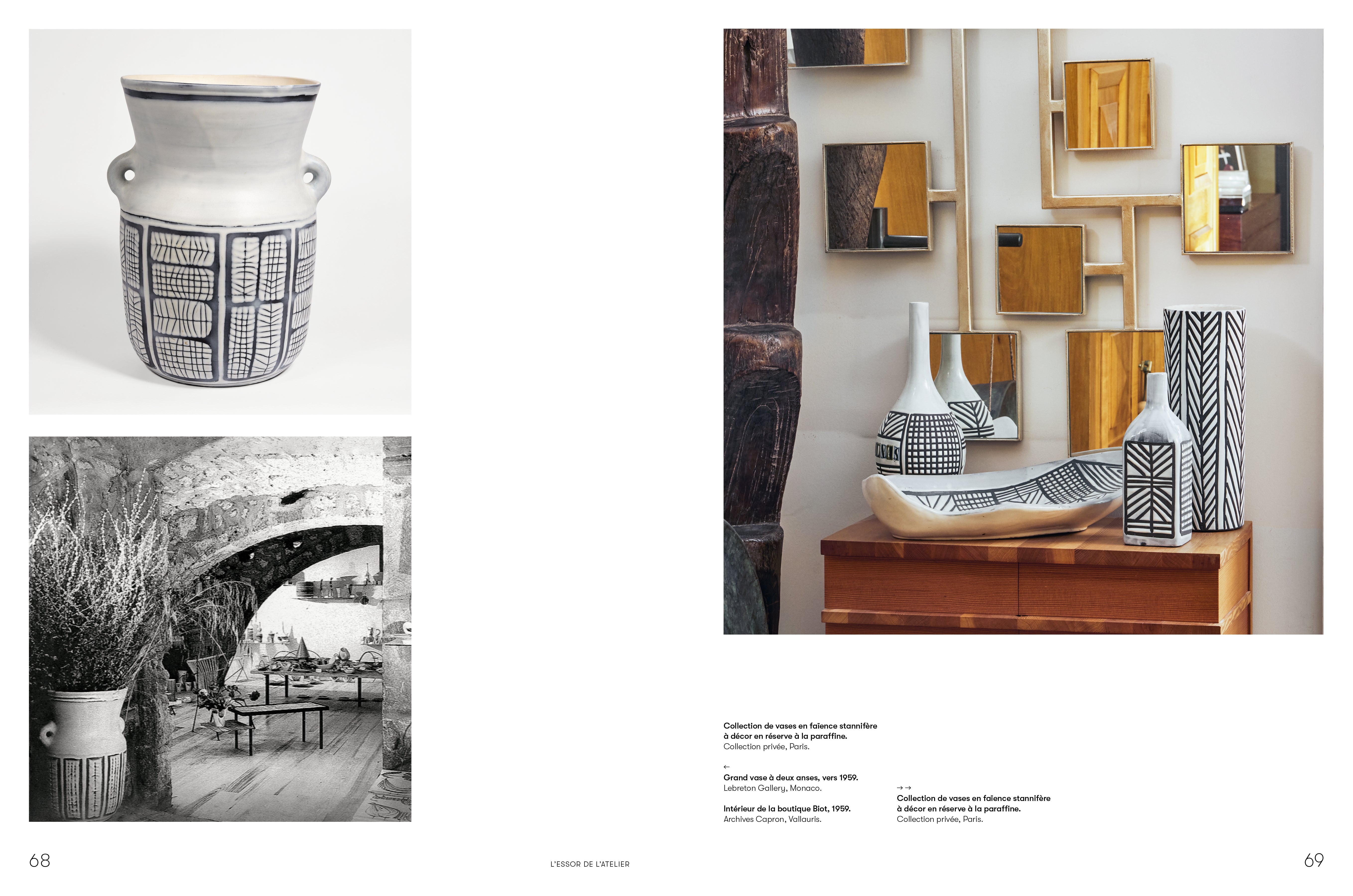 Roget Capron: Ceramist 洋書 Roger Capron ceramist - LIBERTY's Books