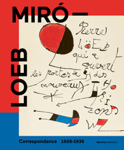 À PARAÎTRE. Miró-Loeb. Correspondances 1926-1936.