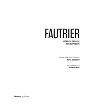 Fautrier, catalogue raisonné de l'œuvre peint