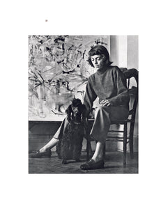 Joan Mitchell et ses chiens