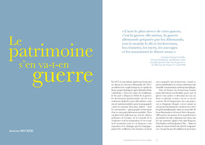 1914-1918. Le patrimoine s'en va-t-en guerre